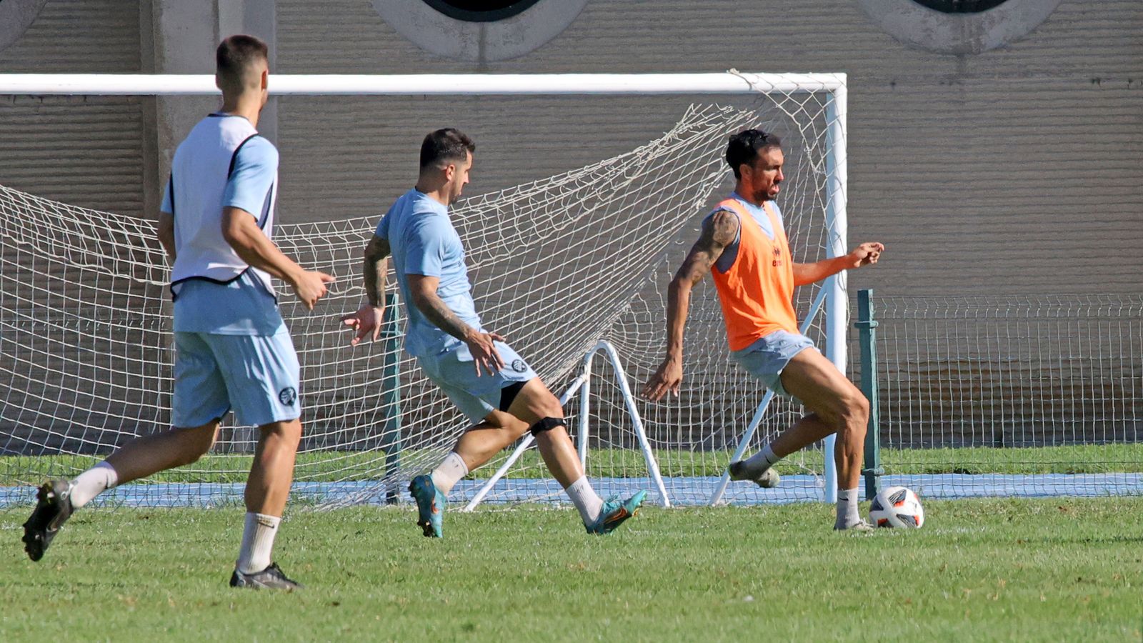 Entrenamiento del Xerez DFC en el 'Pepe Ravelo'