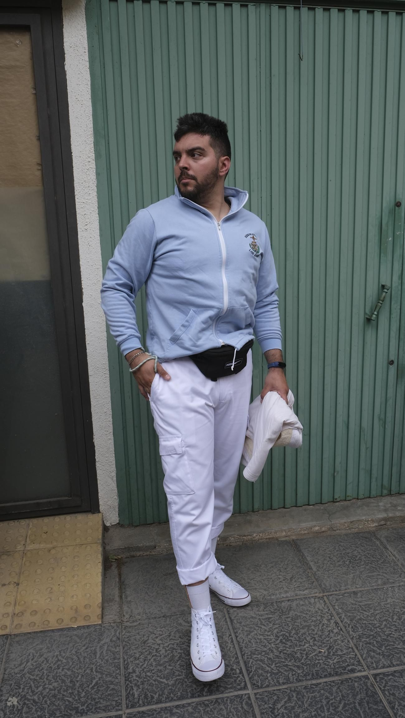 La procesión de Los Ángeles en Almería, en imágenes