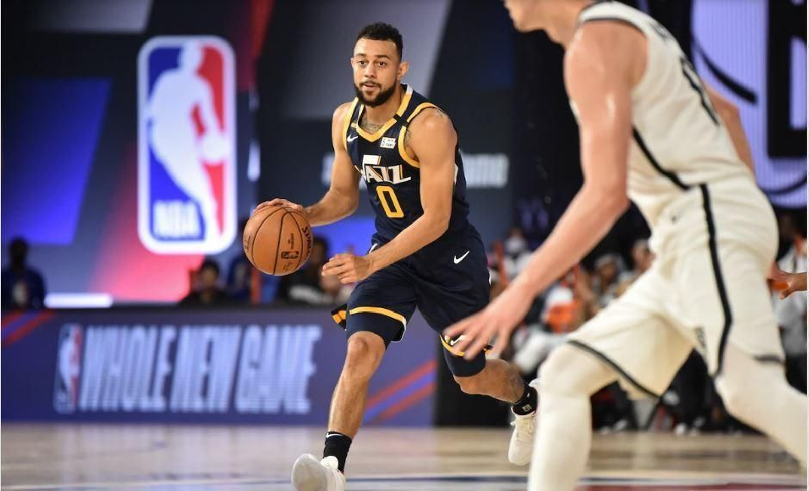 Nigel Williams-Goss, en un partido con Utah Jazz.