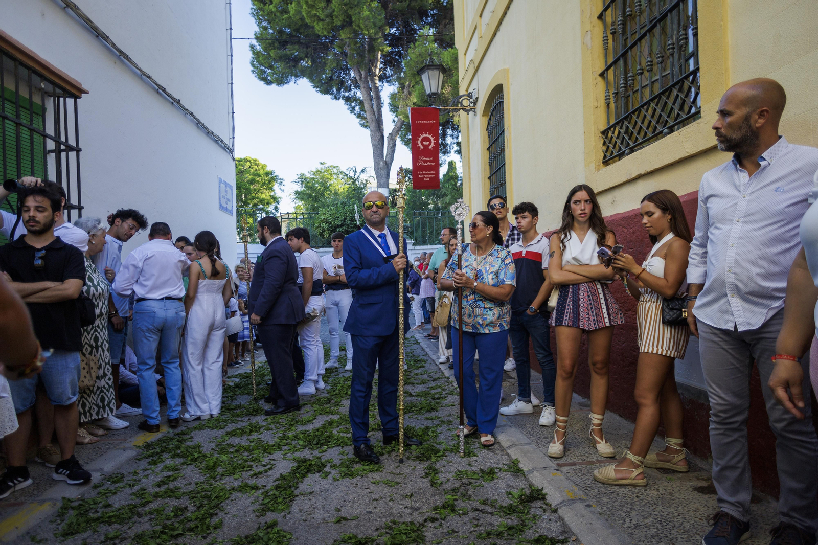 La procesión de la Divina Pastora de San Fernando, en imágenes