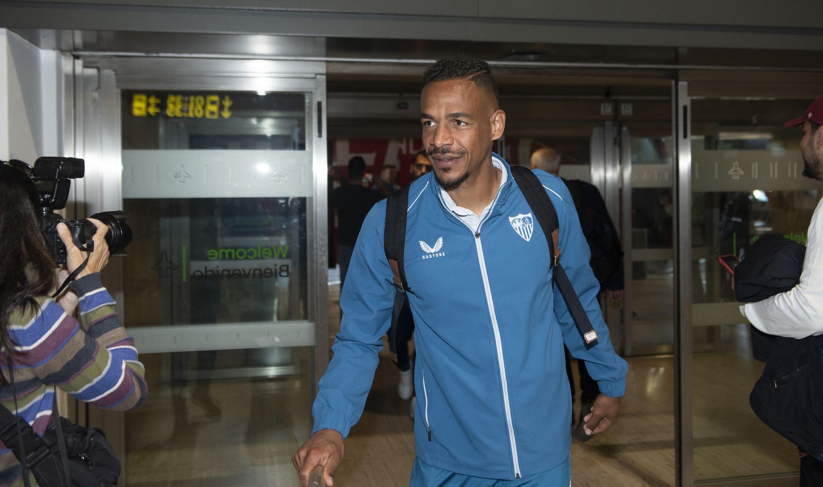 Las fotos previas al Manchester United - Sevilla