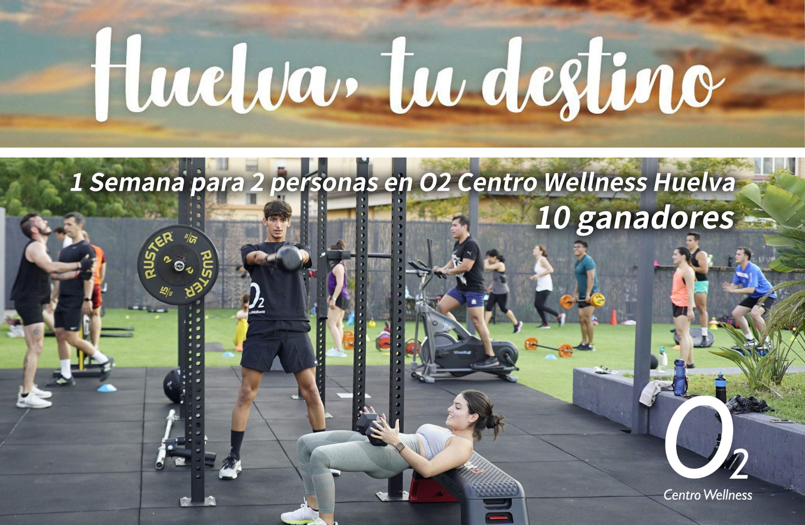 Consigue una semana de acceso gratis al O2 Centro Wellness de Huelva participando en este sorteo