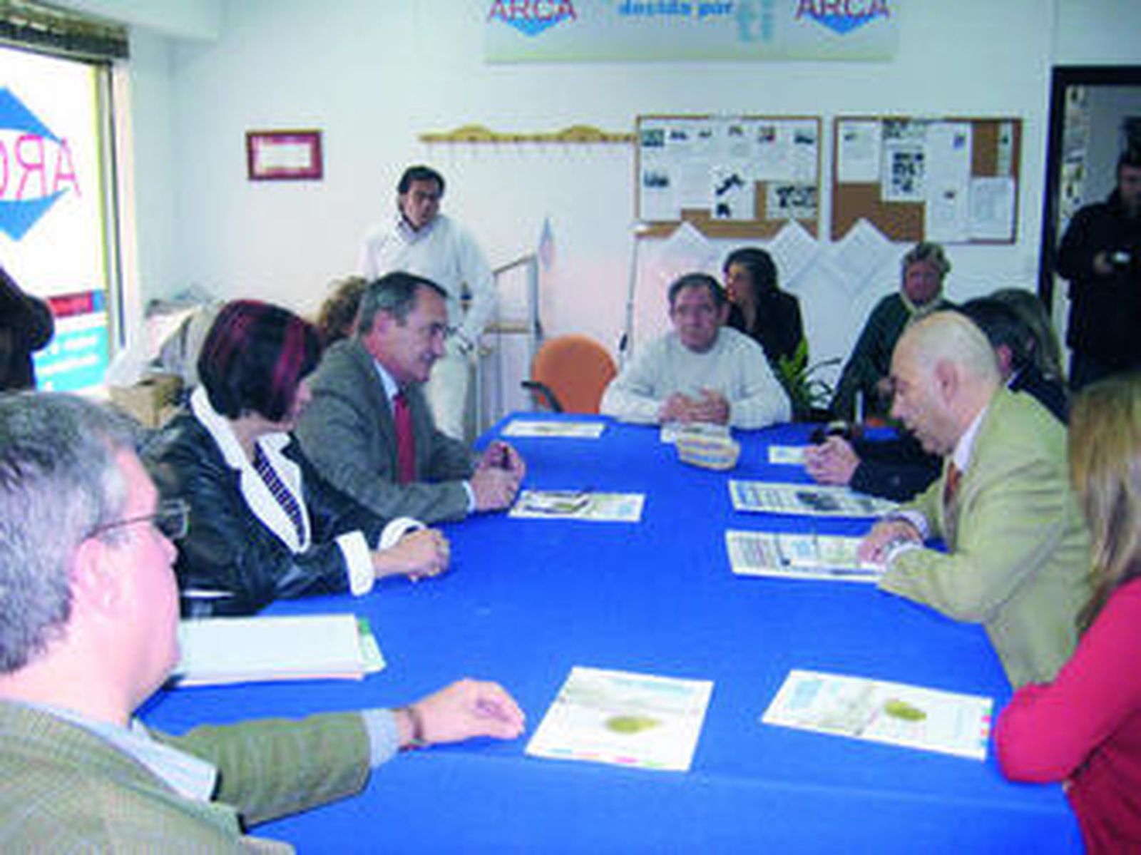 Miembros del colectivo gaditano Arca.