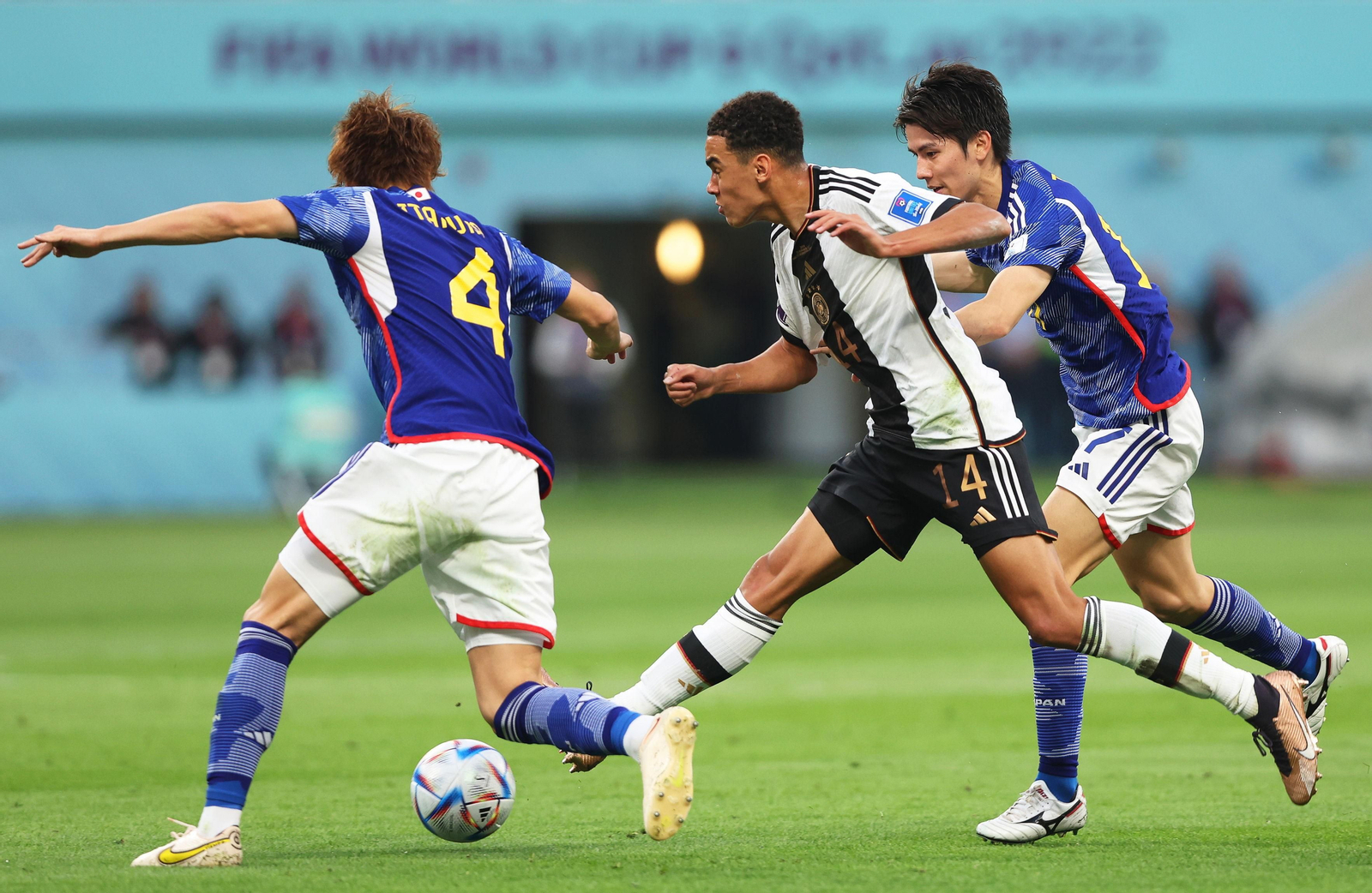 Las imágenes del Alemania - Japón en el Mundial de Qatar