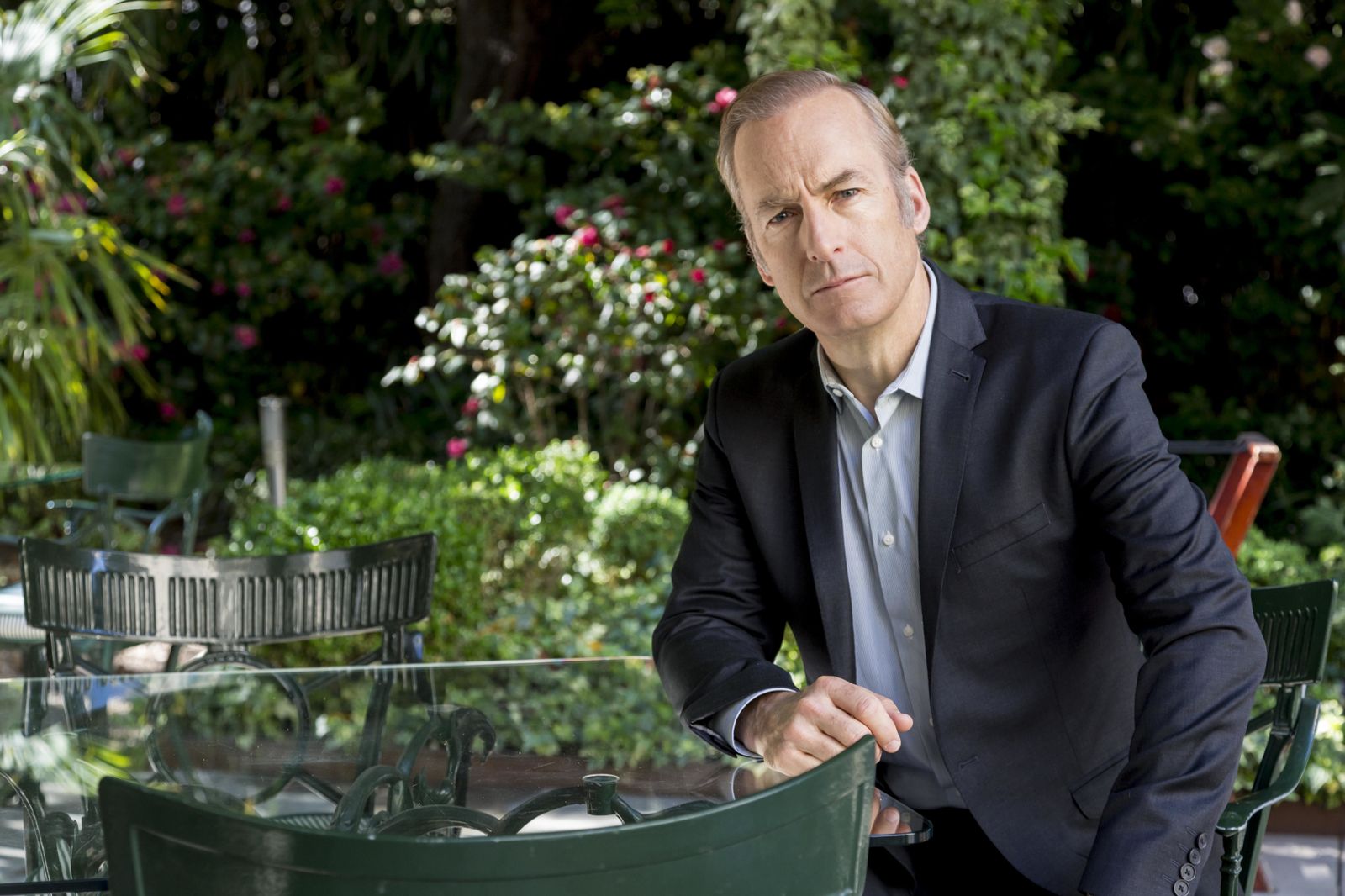 Bob Odenkirk durante su encuentro con los medios españoles en Madrid en esta semana.