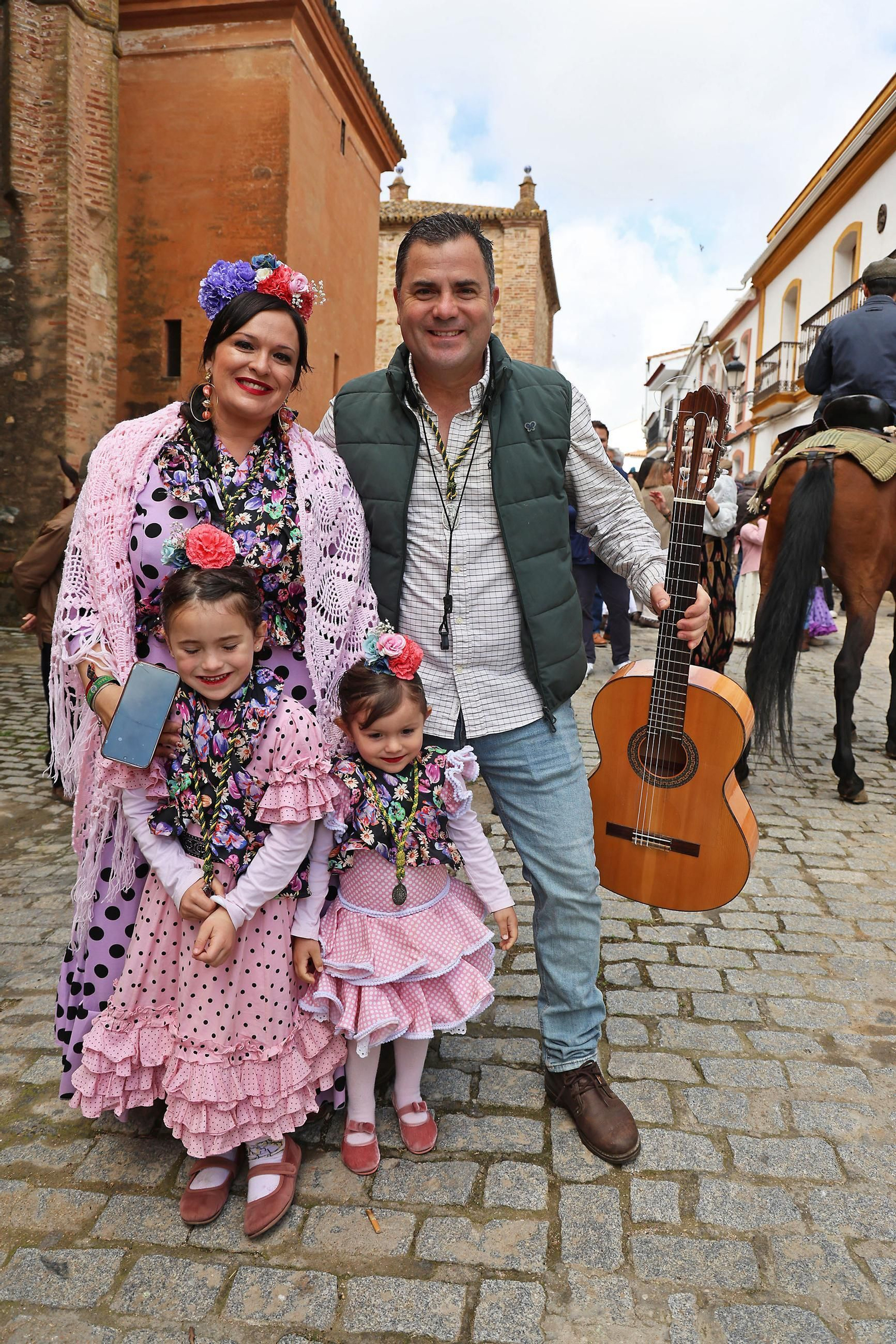 Las imágenes de la romería de San Benito Abad en el Cerro del Andévalo de Huelva