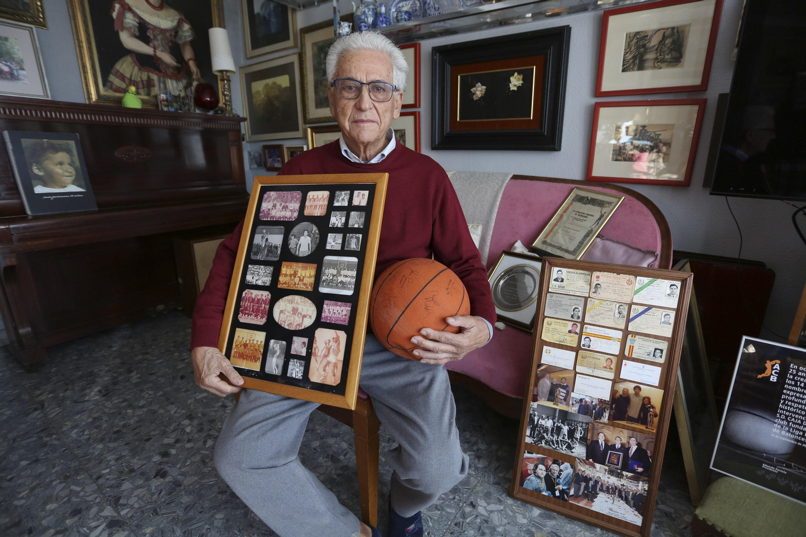 Las fotos de la entrevista e históricas de Alfonso Queipo de Llano