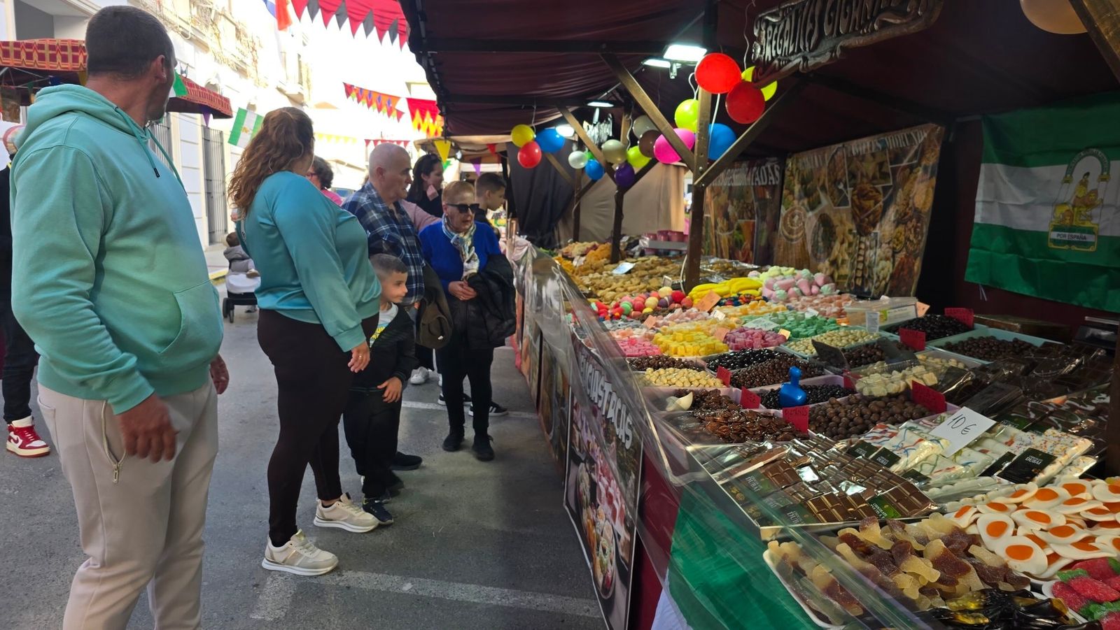 Inauguración del mercado circense carnavalesco de Barbate