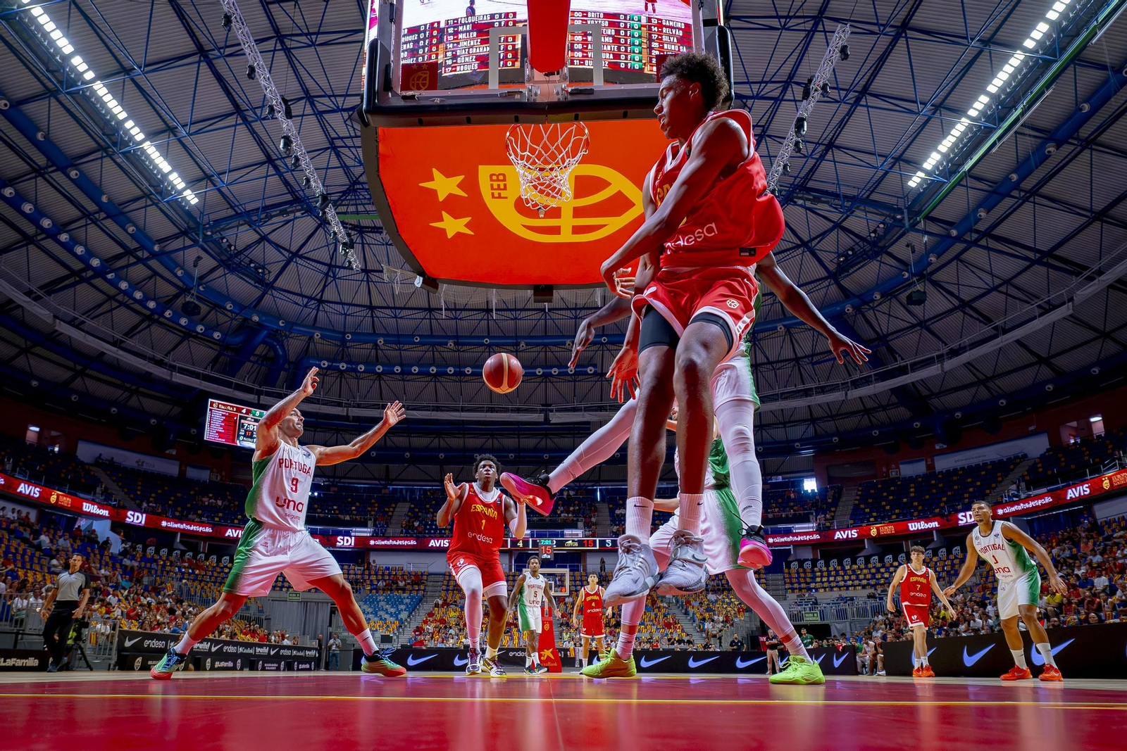 España B - Portugal en Málaga, en fotos