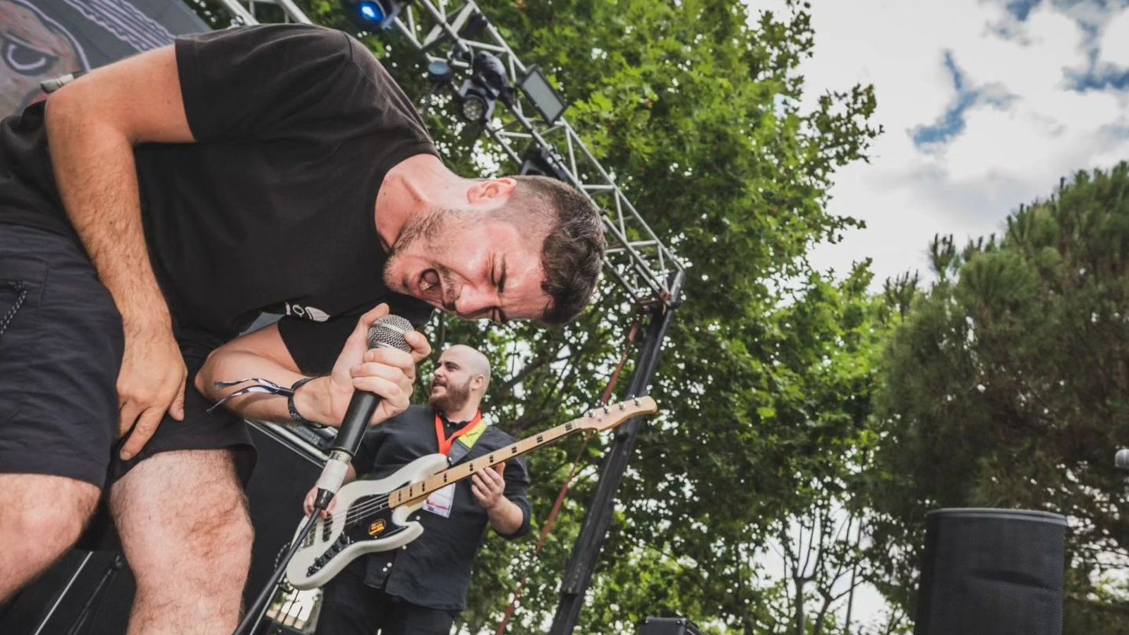 Chicalapapa, uno de los grupo participantes en la IV edición del Festival Kastaña que se celebra en Alájar.