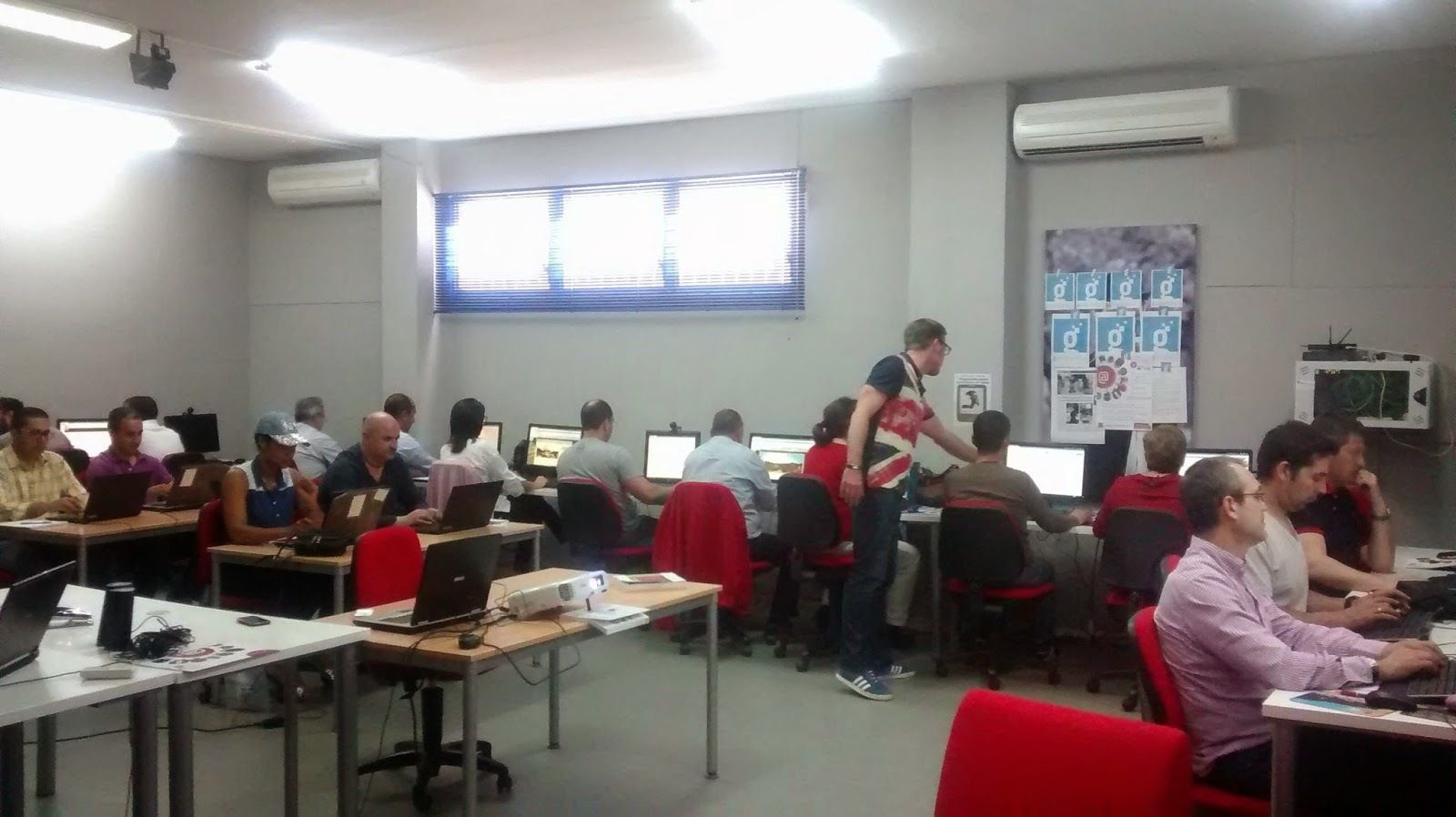 Uno de los centros Guadalinfo.