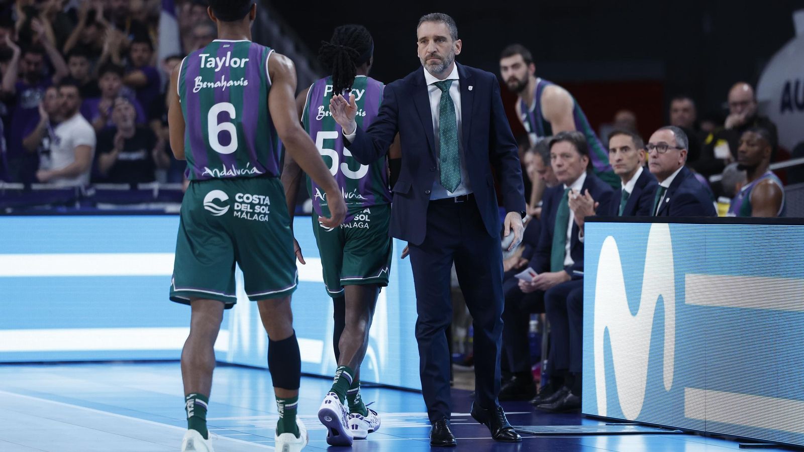El Real Madrid-Unicaja, en fotos