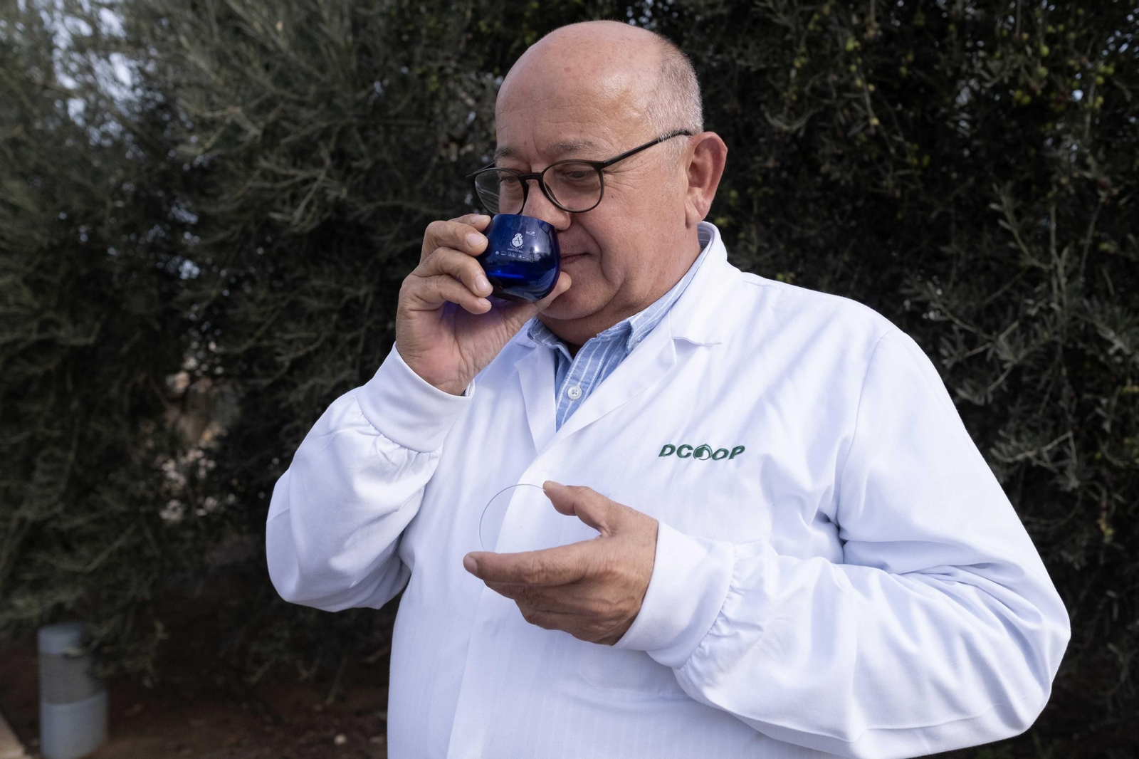 José María Horcas, jefe del panel de catas del Grupo Dcoop