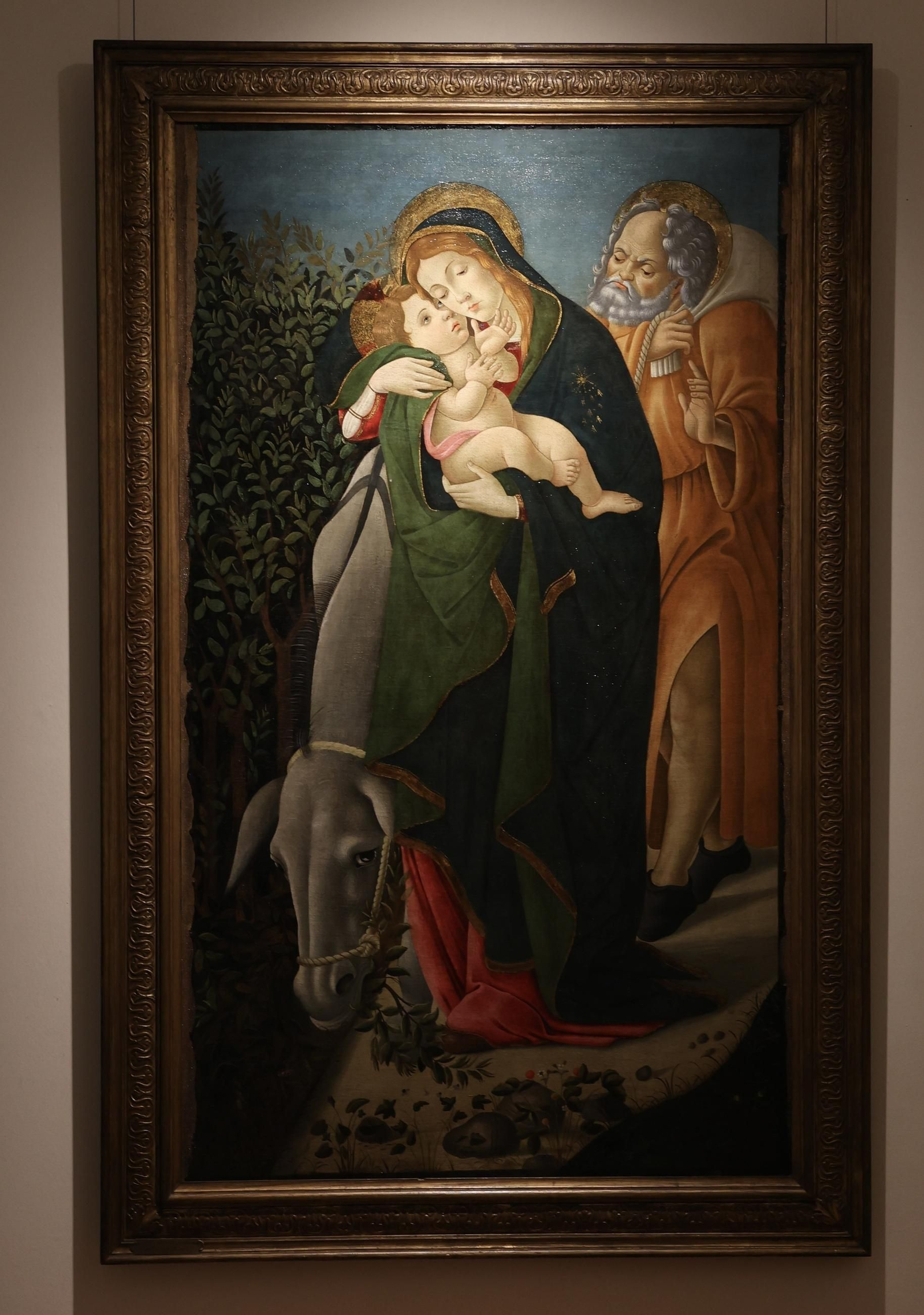 El cuadro de Botticelli en el Pabellón de la Catedral.