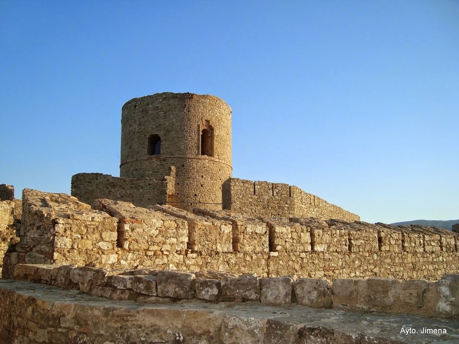 La Torre del Homenaje del Castillo de Jimena