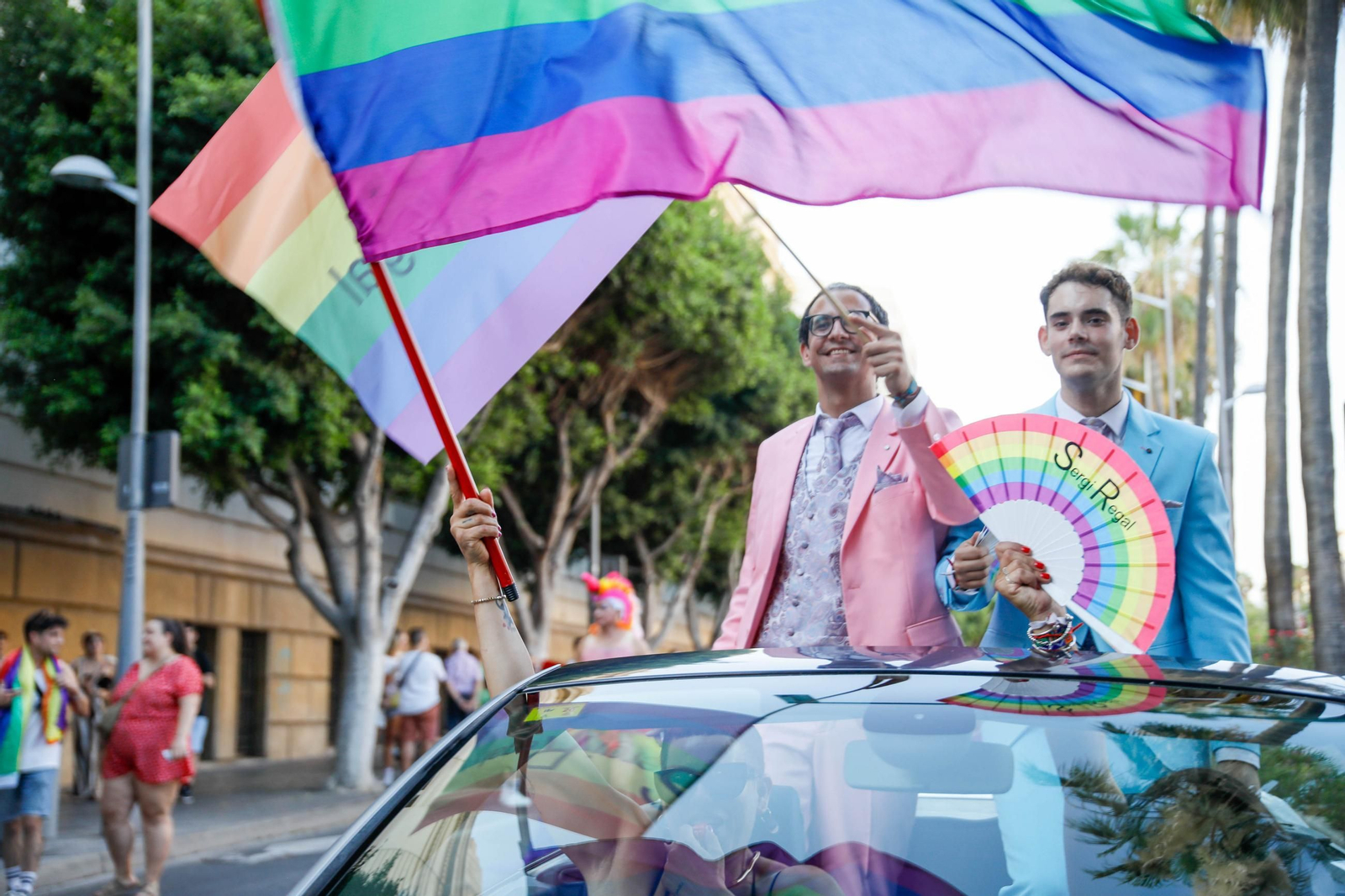 Las imágenes del Orgullo LGTBI en Almería
