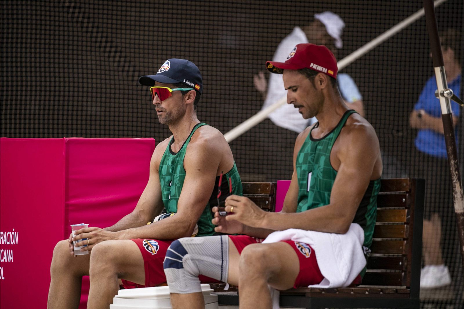 Adrián Gavira y Pablo Herrera, en Brasil