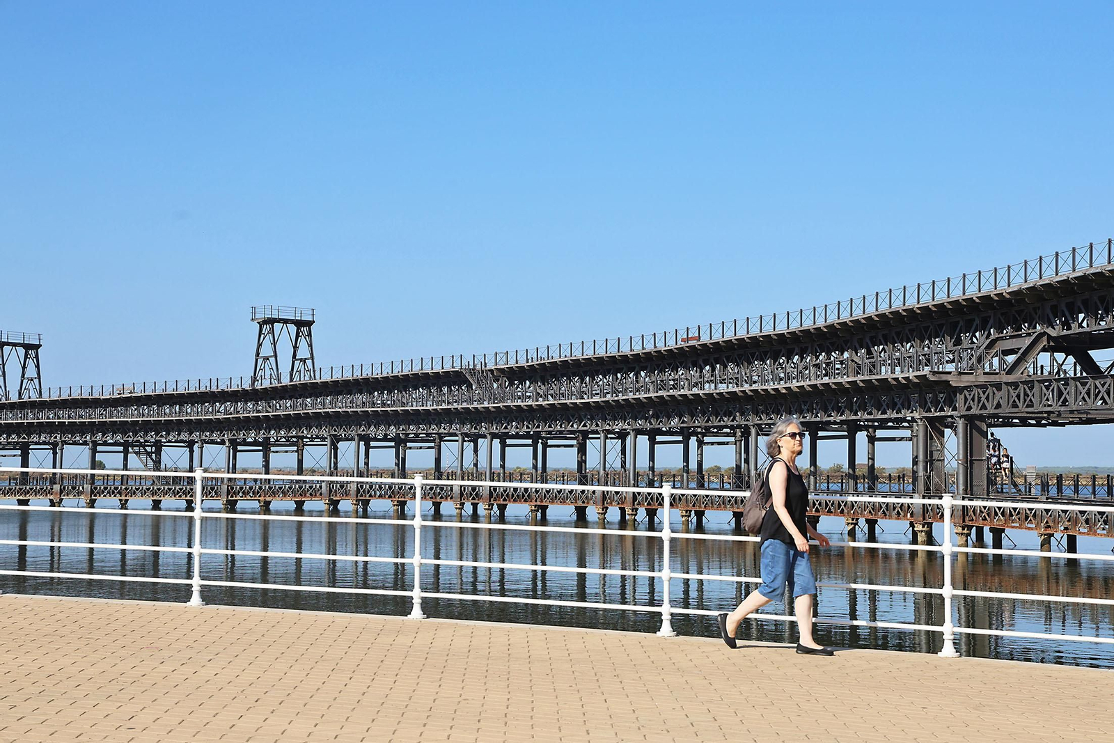 Inauguración de la unión del muelle de la Río Tinto en Imágenes