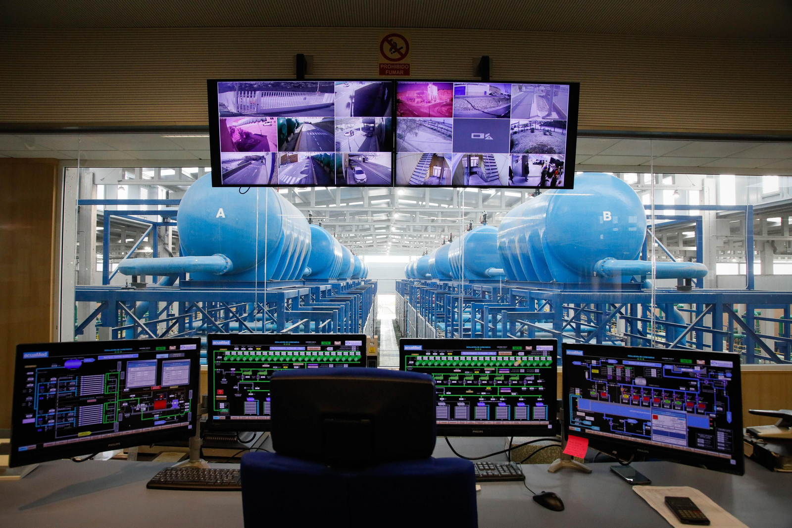 CUCN visita la desaladora de Carboneras y las balsas de Níjar