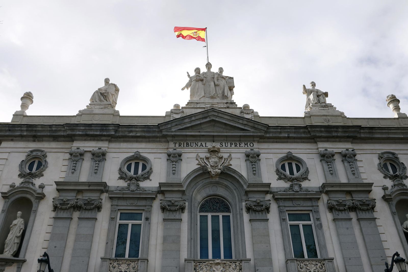 La fachada del Tribunal Supremo