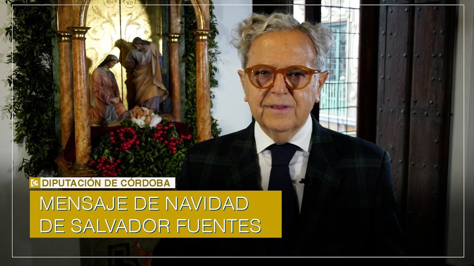 Mensaje de Navidad de Salvador Fuentes.