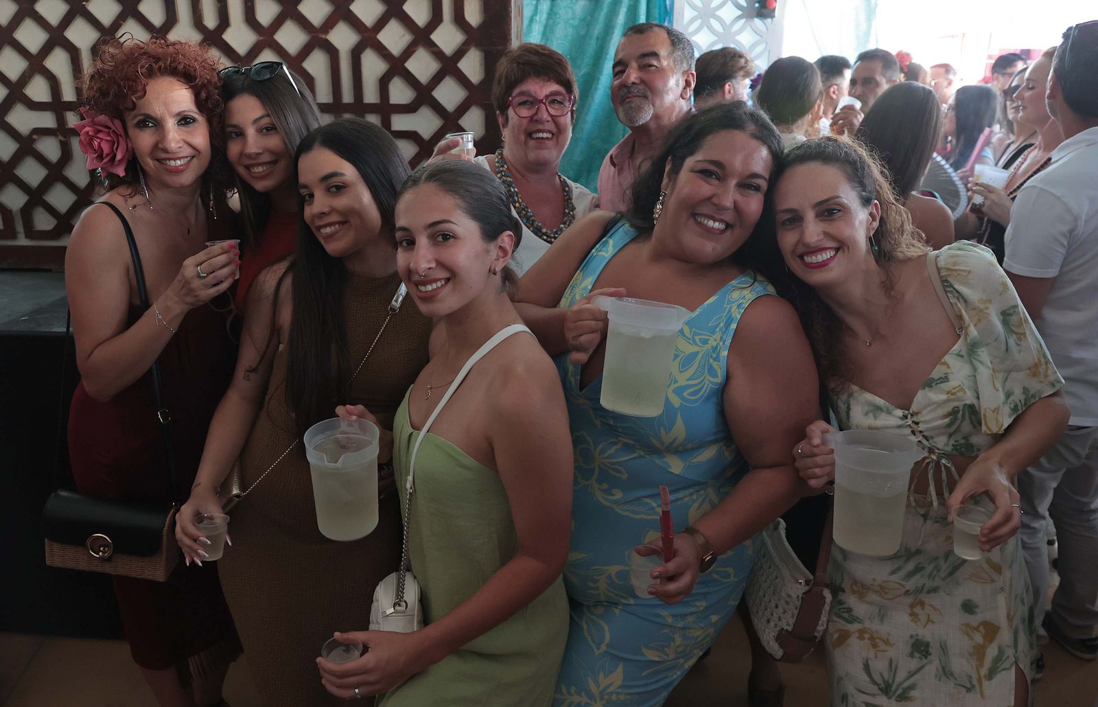 Fotos del Domingo por Sevillanas en la Feria Real de Algeciras 2024