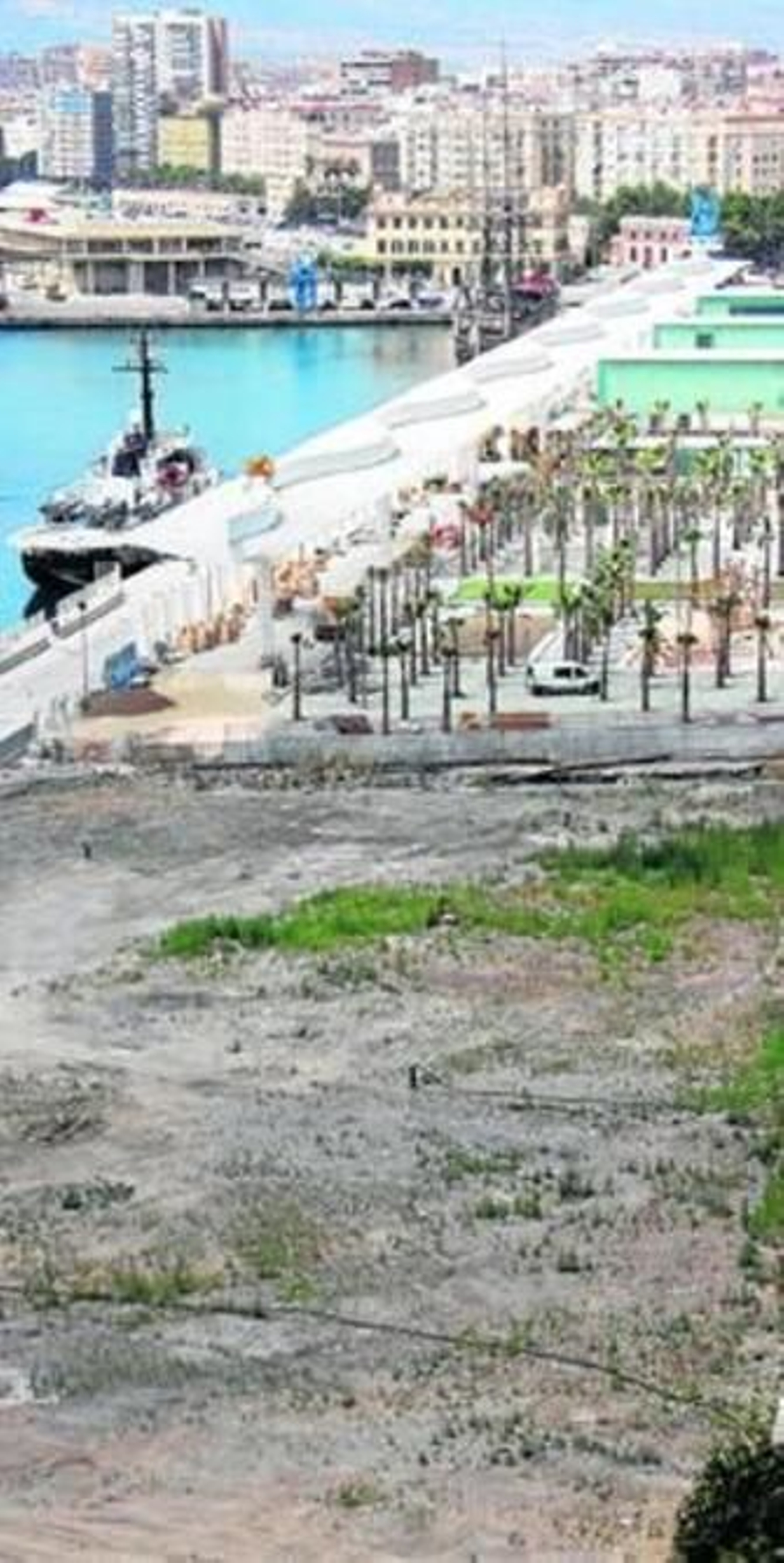 Tempestad en el puerto