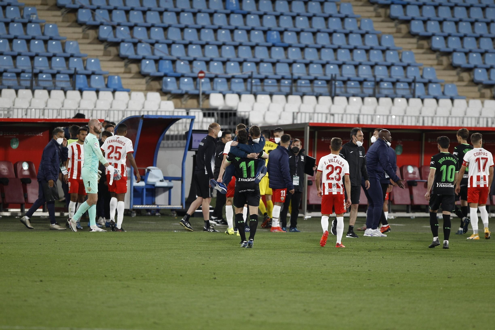 Fotogalería U.D. Almería-C.D. Leganés