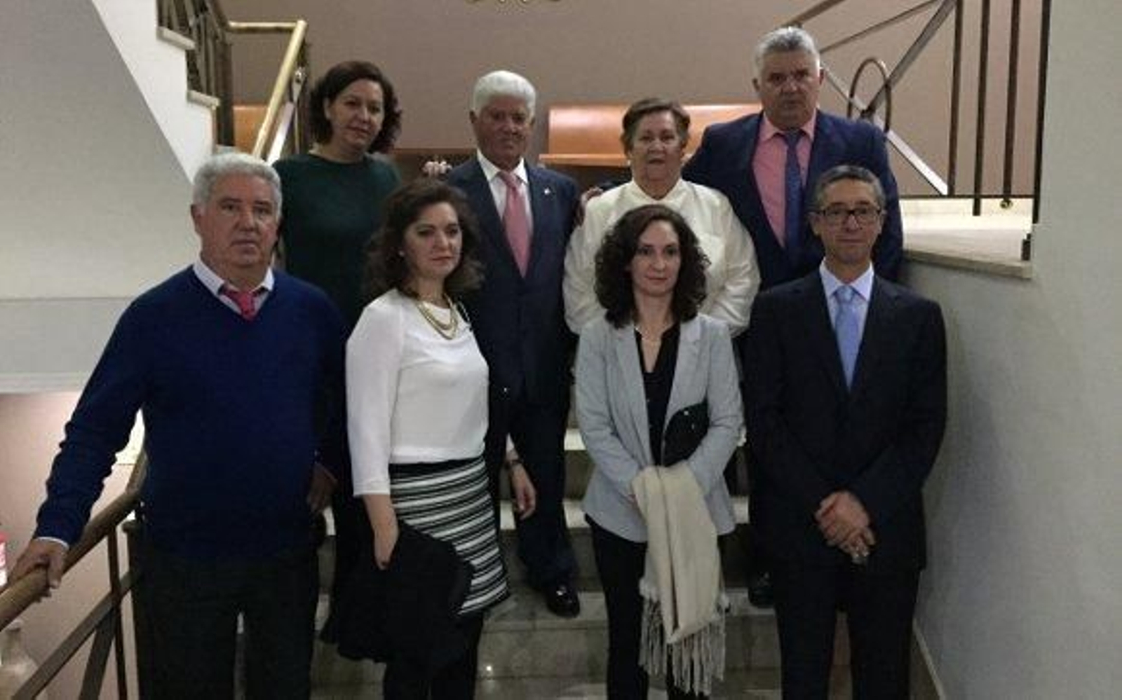 Manolo Barberá con su mujer Juana y sus hijos José, Paco, Chano, Juana, Mari y Manoli Barberá.

Foto: Ignacio Casas de Ciria