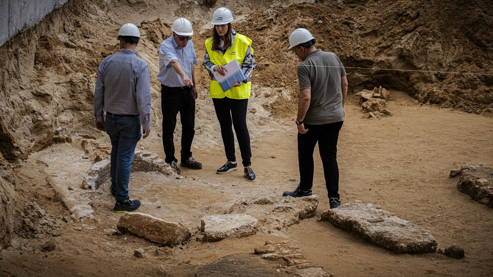 Restos arqueológicos del Gades romano.