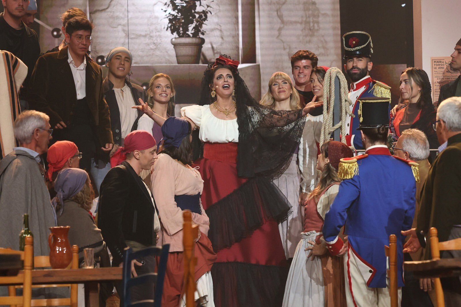 Merche como Juanita Reina en 'Lola la piconera'.