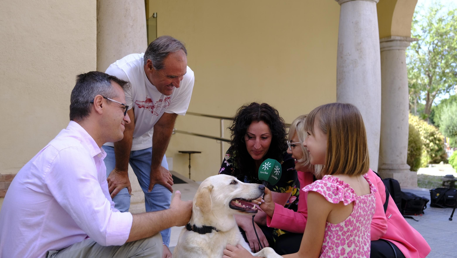 Aria, una perra adoptada, Campeona de España de búsqueda y marcaje de objetos, en imágenes