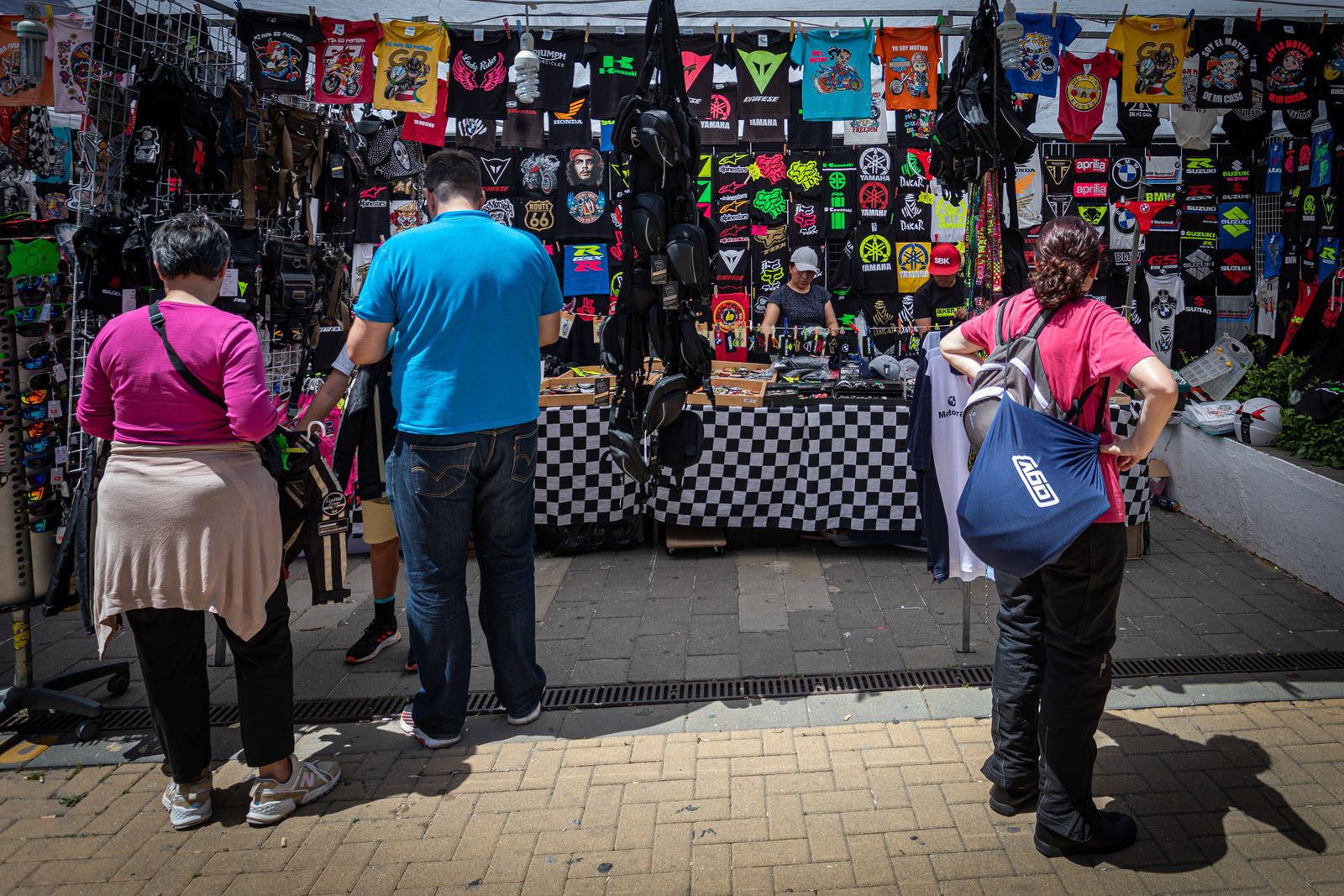 Imágenes de la motorada en El Puerto