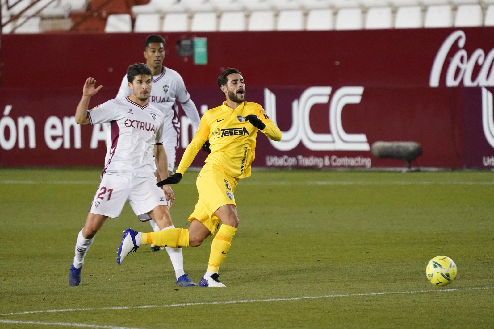 Las fotos del Albacete-Málaga CF