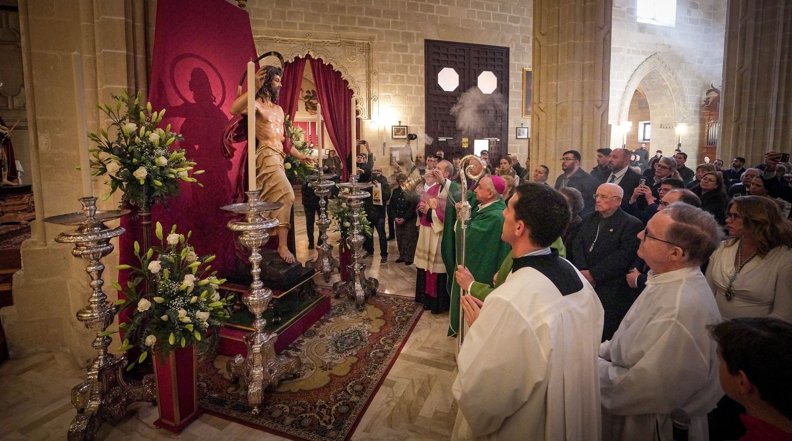 Imágenes de la bendición del nuevo Resucitado