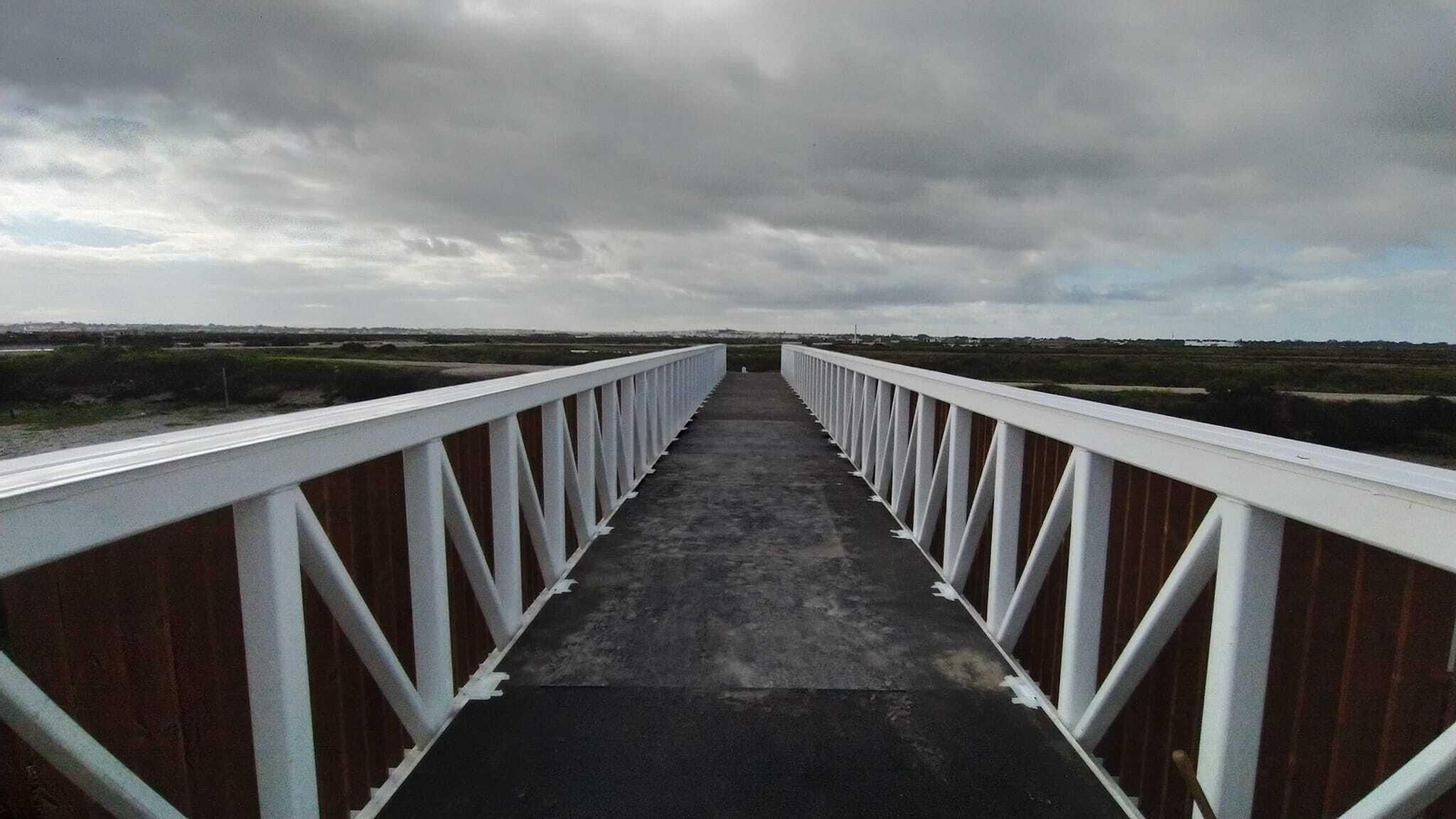 Así es el nuevo sendero que une San Fernando y Chiclana