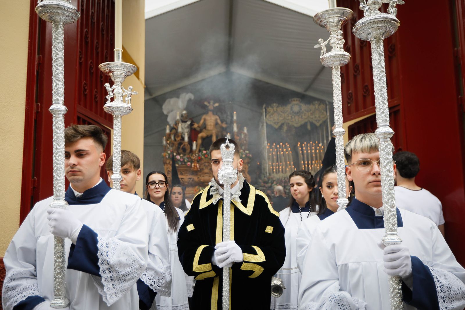 Mira como la cena sale a las calles de Almería tras las lluvias