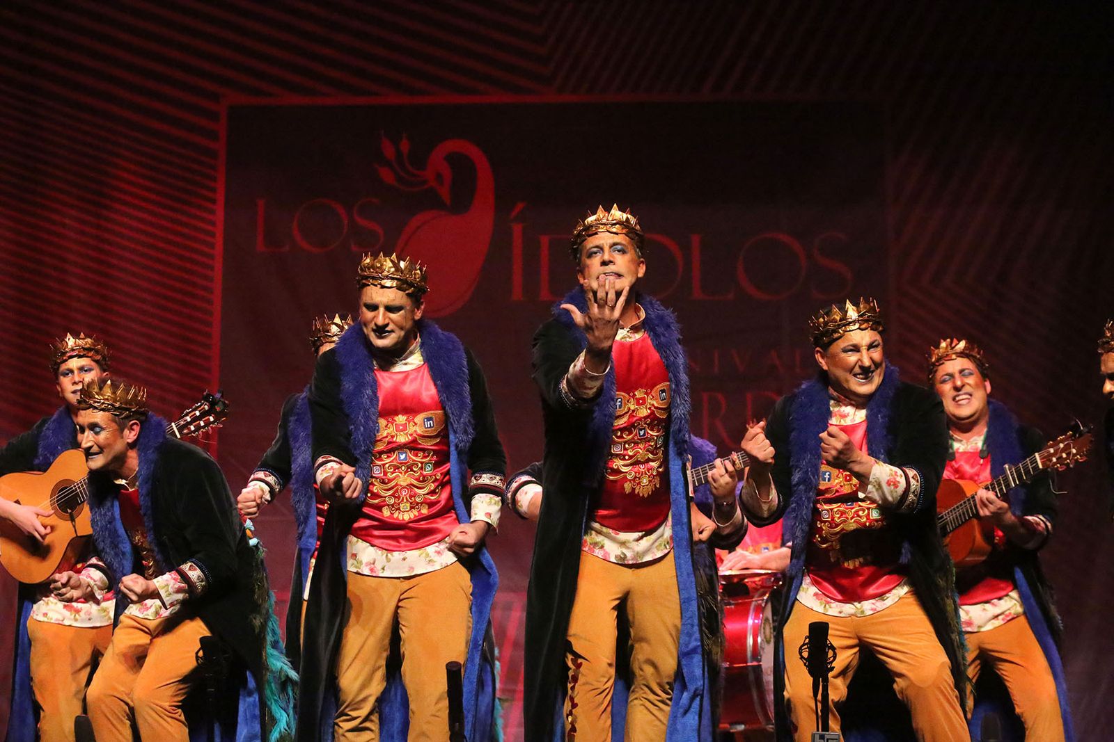 Las imágenes de la segunda sesión de semifinales del Carnaval Colombino 2019