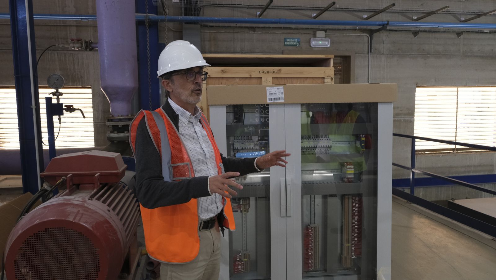 Visita a la desaladora Mar de Alborán.