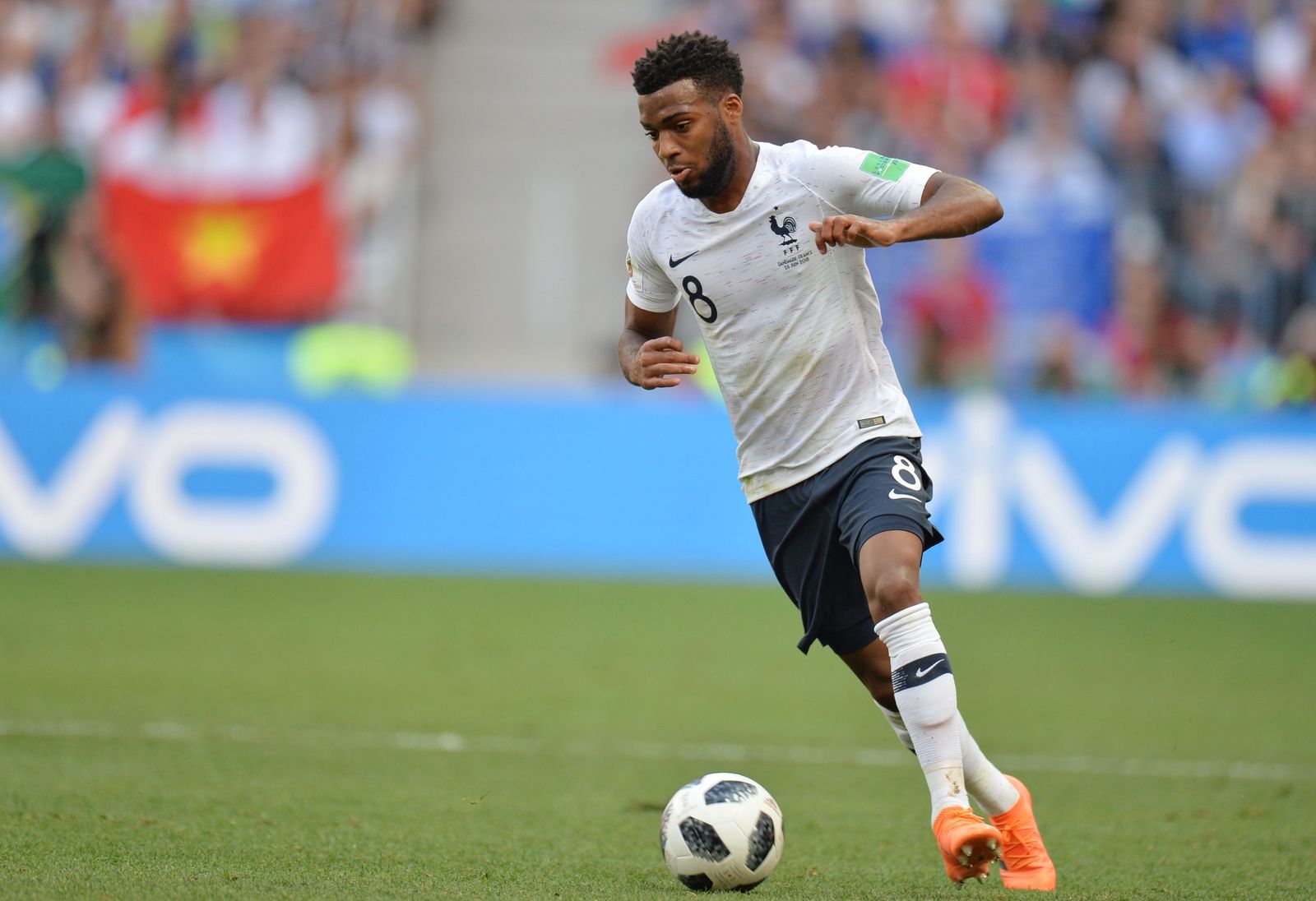 Las imágenes del Dinamarca-Francia