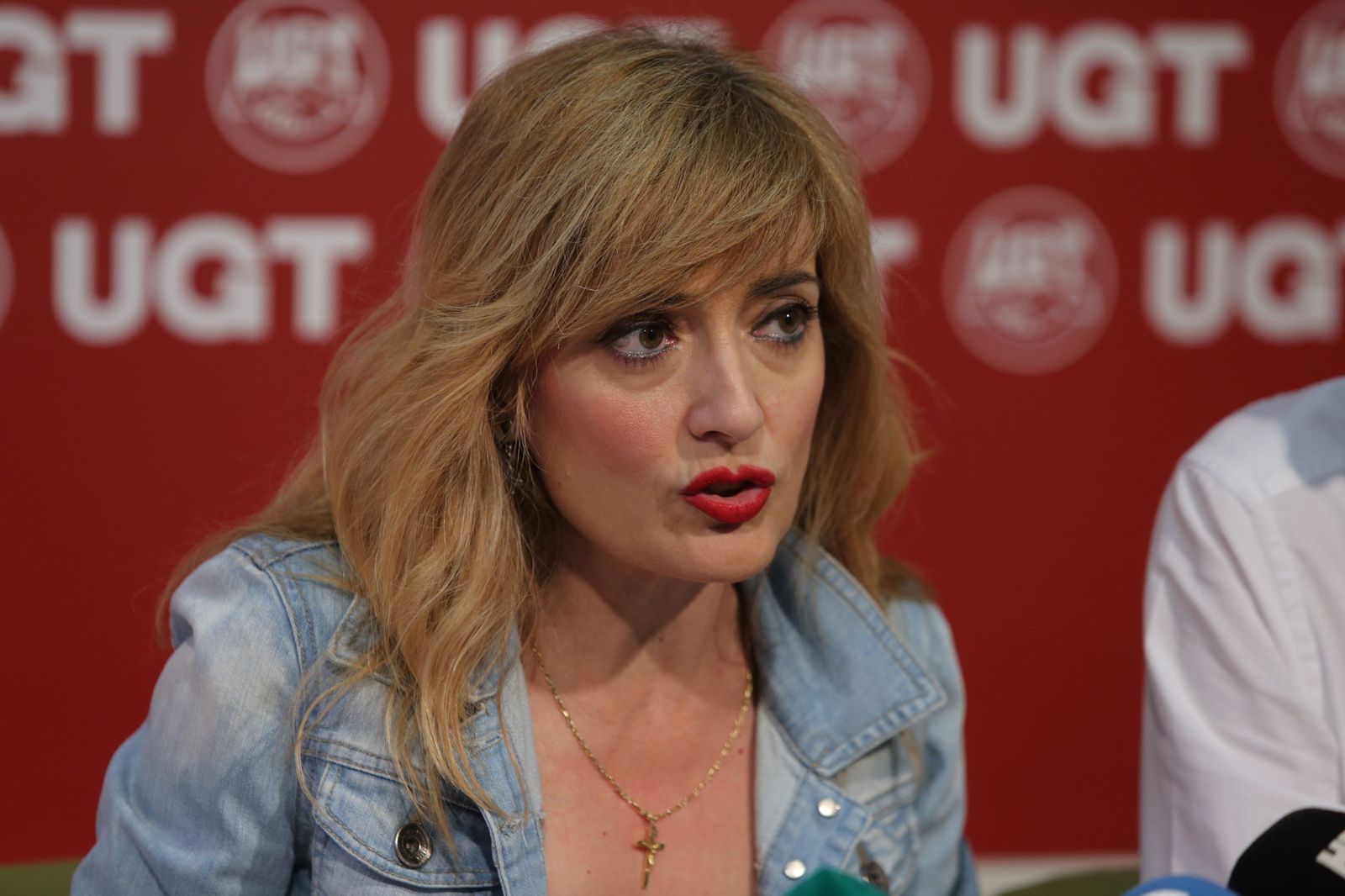La secretaria general de UGT Andalucía, Carmen Castilla.