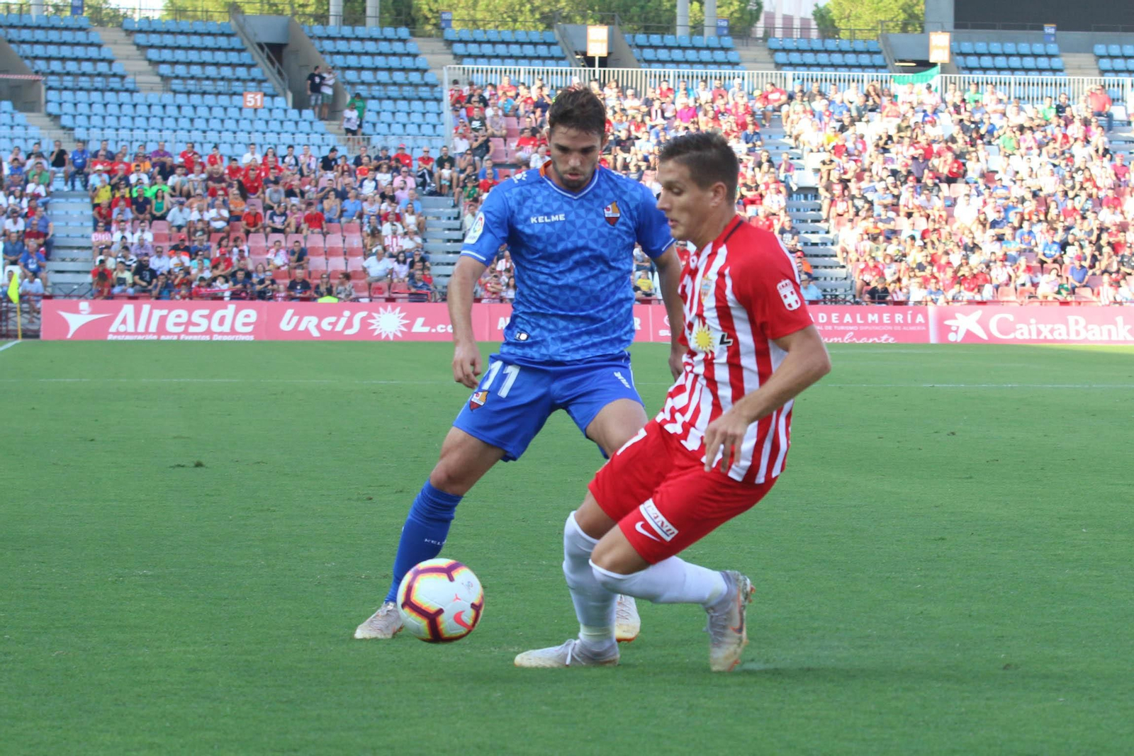 Las imágenes del Almería-Reus