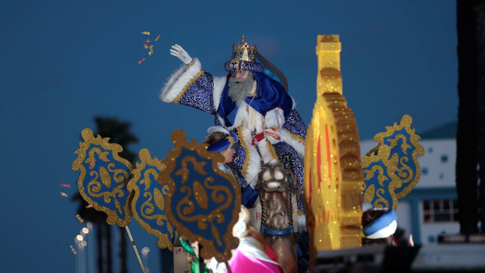 El Rey Melchor, en La Línea.