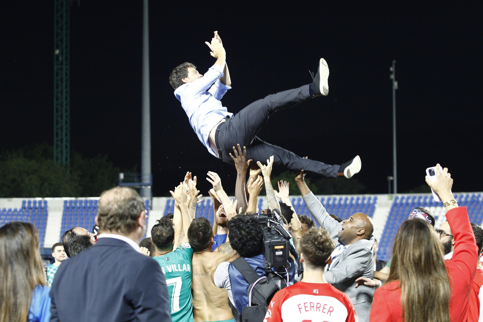 Imágenes del C.D. Leganés-U.D. Almería. Ascenso a la Liga Santander de Fútbol