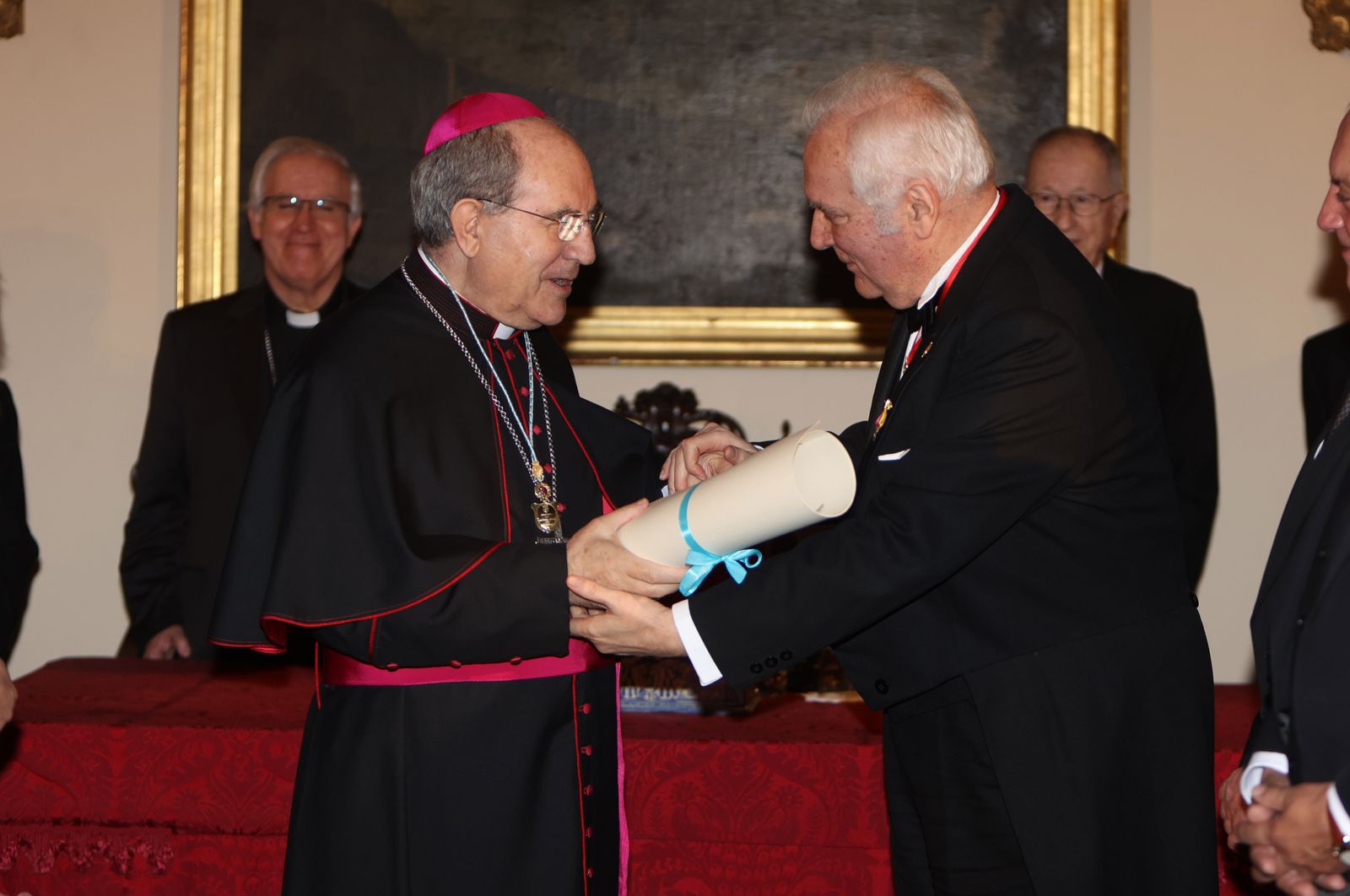 Nombramiento como académico de Bellas Artes al Arzobispo Asenjo