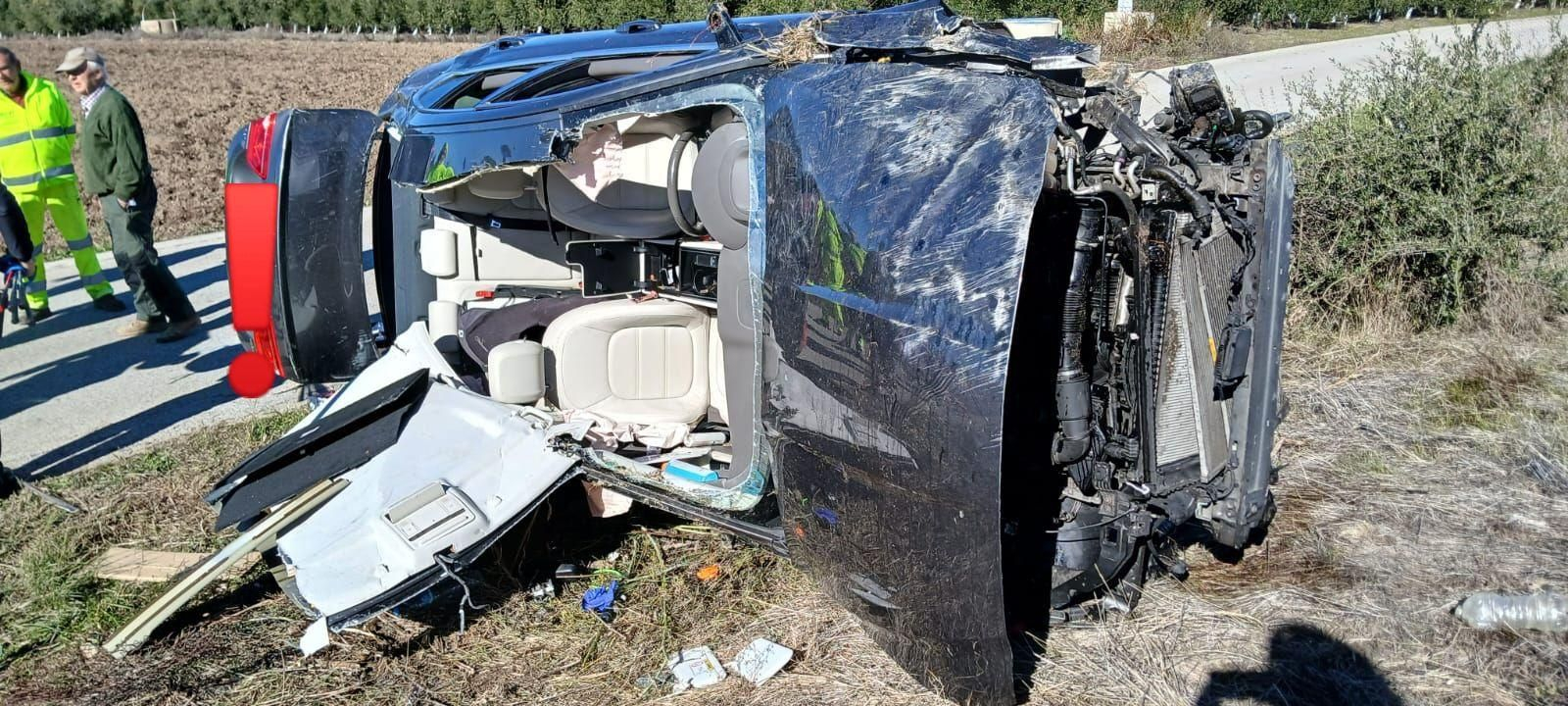 Accidente en la A-4 sentido Córdoba.