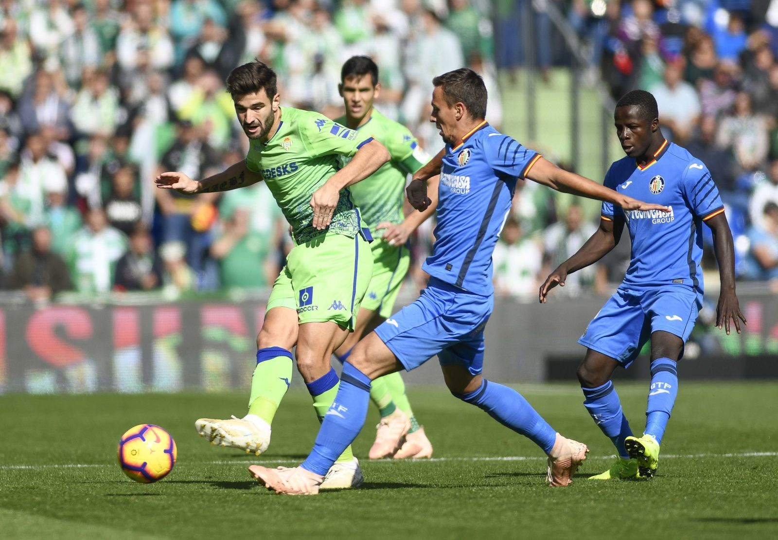 Las imágenes del Getafe-Betis