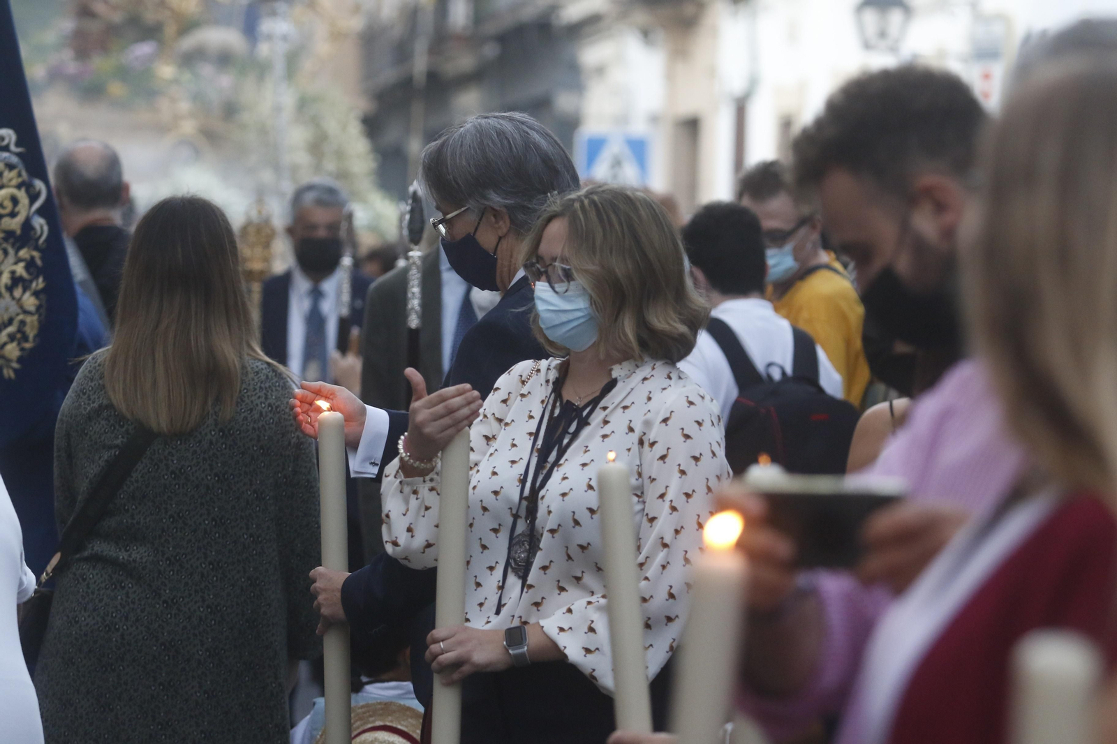 La procesión de la Divina Pastora de Capuchinos de Córdoba, en imágenes