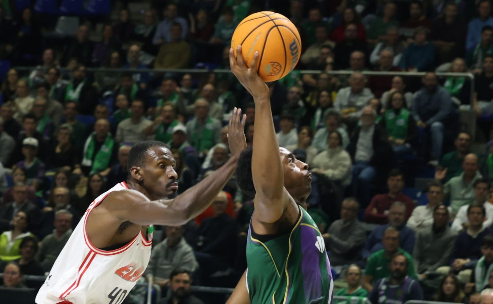 El Unicaja-Elan Chalon, en fotos