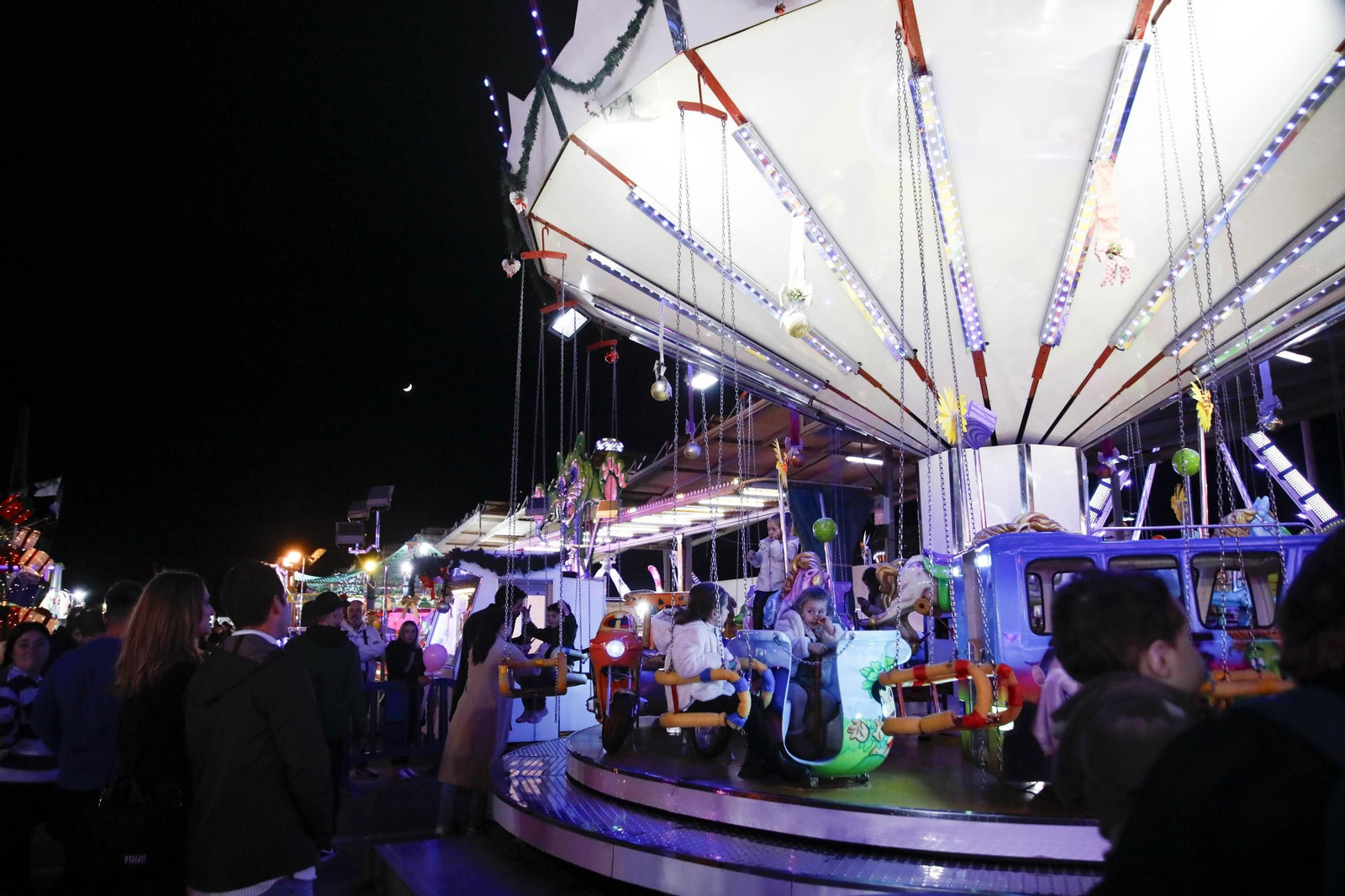 Las mejores imágenes del encendido navideño en Almería